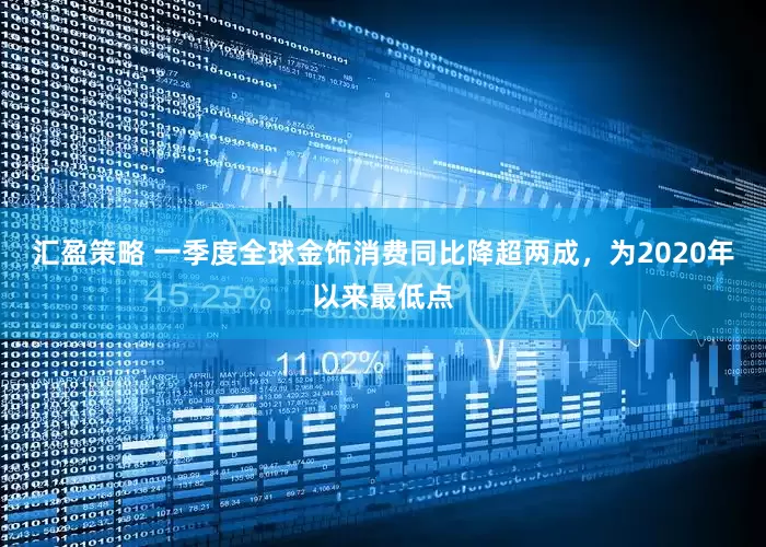 汇盈策略 一季度全球金饰消费同比降超两成，为2020年以来最低点